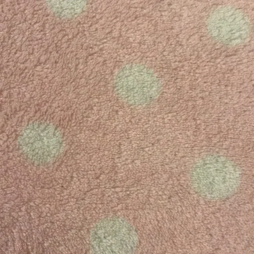 Garanimals Pink Soft Warm Polka Dot Baby Blanket